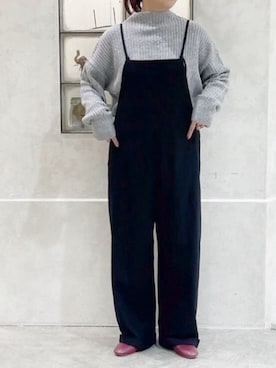 「24AW秋の新作」｜RNA MEDIA ZOZOTOWN STAFFさん（レディース・162cm）の冬コーディネート