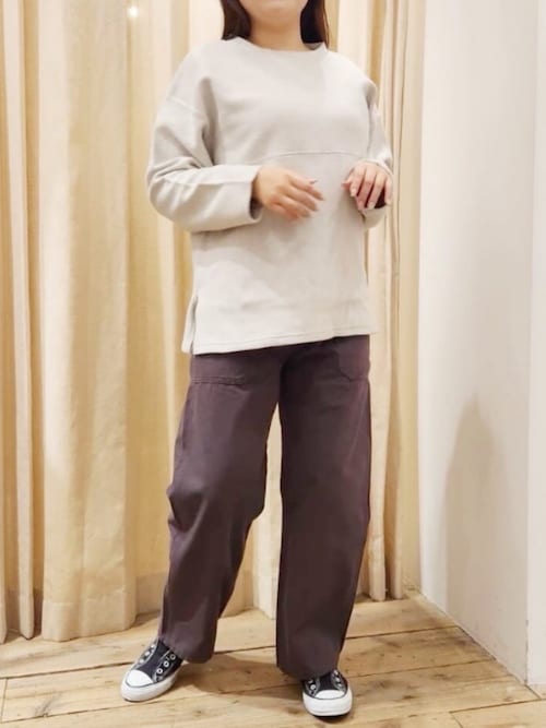 セール】M2138 ヘリンボーン裏毛プルオーバー（Tシャツ