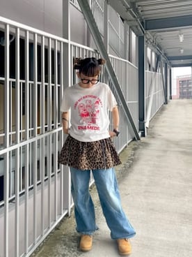 「RNA（アールエヌエー）のアイテム」を使った、RNA MEDIA ZOZOTOWN STAFFさん（レディース・156cm）の春コーディネート