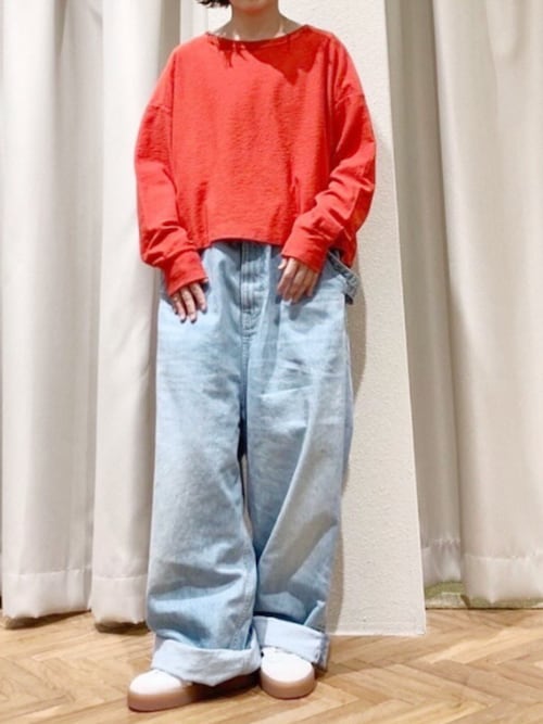 RNA-N O0734 オーバークロッチサスペンダーパンツ O0734 オーバークロッチサスペンダーパンツ(F オールドダーク