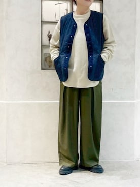 「RNA-N（アールエヌエーエヌ）のアイテム」を使った、RNA MEDIA ZOZOTOWN STAFFさん（レディース・163cm）の冬コーディネート