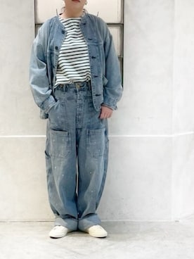 「URCH RNA（アーチ アールエヌエー）のアイテム」を使った、RNA MEDIA ZOZOTOWN STAFFさん（レディース・163cm）の冬コーディネート