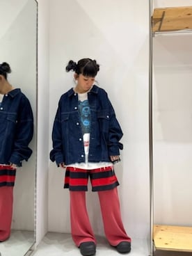「RNA（アールエヌエー）のアイテム」を使った、RNA MEDIA ZOZOTOWN STAFFさん（レディース・156cm）の秋コーディネート
