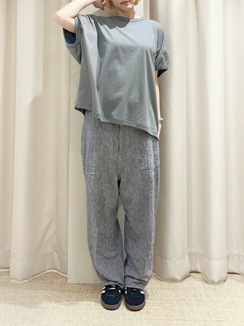 セール】R4302 リネンレーヨンコックパンツ（その他パンツ）｜URCH RNA  