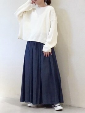 RNA MEDIA ZOZOTOWN STAFFさん(レディース・156cm)の冬コーディネート