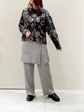 「RNA-N（アールエヌエーエヌ）のアイテム」を使った、RNA MEDIA ZOZOTOWN STAFFさん（レディース・164cm）の冬コーディネート