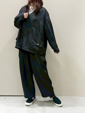 「RNA-N（アールエヌエーエヌ）のアイテム」を使った、RNA MEDIA ZOZOTOWN STAFFさん（レディース・164cm）の冬コーディネート