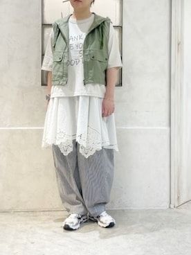 RNA MEDIA ZOZOTOWN STAFFさん(レディース・163cm)の夏コーディネート