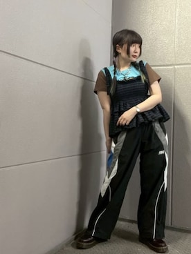 「RNA（アールエヌエー）のアイテム」を使った、RNA MEDIA ZOZOTOWN STAFFさん（レディース・158cm）の夏コーディネート