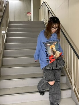 RNA MEDIA ZOZOTOWN STAFFさん(レディース・162cm)の春コーディネート