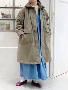 「24AW秋の新作」｜「アイテム（ジャケット/アウター）」を使った、RNA MEDIA ZOZOTOWN STAFFさん（レディース・162cm）の秋コーディネート