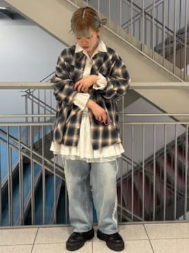 「RNA」｜「アイテム（ワンピース/ドレス）」を使った、RNA MEDIA ZOZOTOWN STAFFさん（レディース・161cm）の冬コーディネート