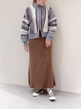 「25AW冬の新作」｜RNA MEDIA ZOZOTOWN STAFFさん（レディース・164cm）の秋コーディネート