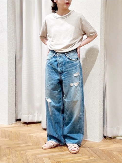 R4369 DENIM WIDE PANTS（デニムパンツ）｜RNA-N