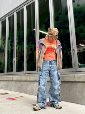 「スタッフコーデ」｜「アイテム（財布/小物）」を使った、RNA MEDIA ZOZOTOWN STAFFさん（レディース・158cm）の夏コーディネート