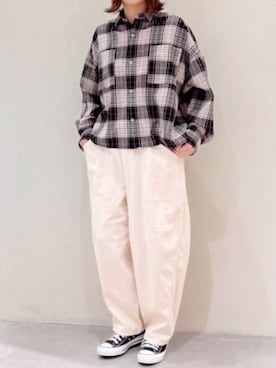 RNA MEDIA ZOZOTOWN STAFFさん(レディース・164cm)の冬コーディネート