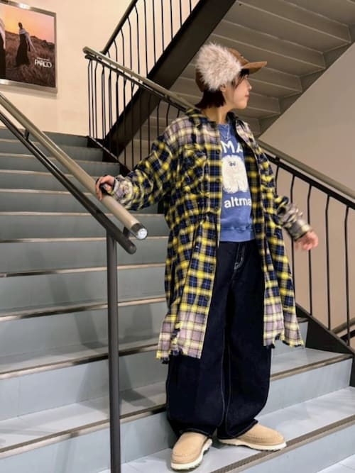 セール】R4384 ウェーブシームパンツ（デニムパンツ）｜RNA（アール