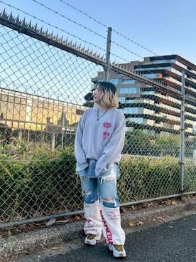 「RNA（アールエヌエー）のアイテム」を使った、RNA MEDIA ZOZOTOWN STAFFさん（レディース・158cm）の冬コーディネート