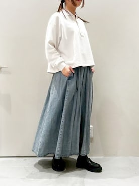 「RNA-N（アールエヌエーエヌ）のアイテム」を使った、RNA MEDIA ZOZOTOWN STAFFさん（レディース・164cm）の冬コーディネート