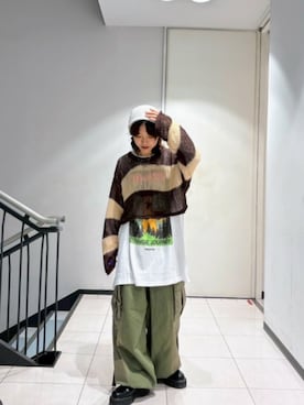 「25AW冬の新作」｜RNA MEDIA ZOZOTOWN STAFFさん（レディース・158cm）の秋コーディネート