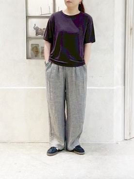 「25AW秋の新作」｜RNA MEDIA ZOZOTOWN STAFFさん（レディース・163cm）の夏コーディネート
