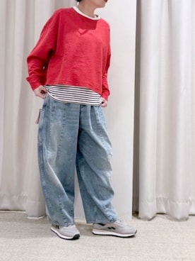 「RNA-N（アールエヌエーエヌ）のアイテム」を使った、RNA MEDIA ZOZOTOWN STAFFさん（レディース・156cm）の春コーディネート