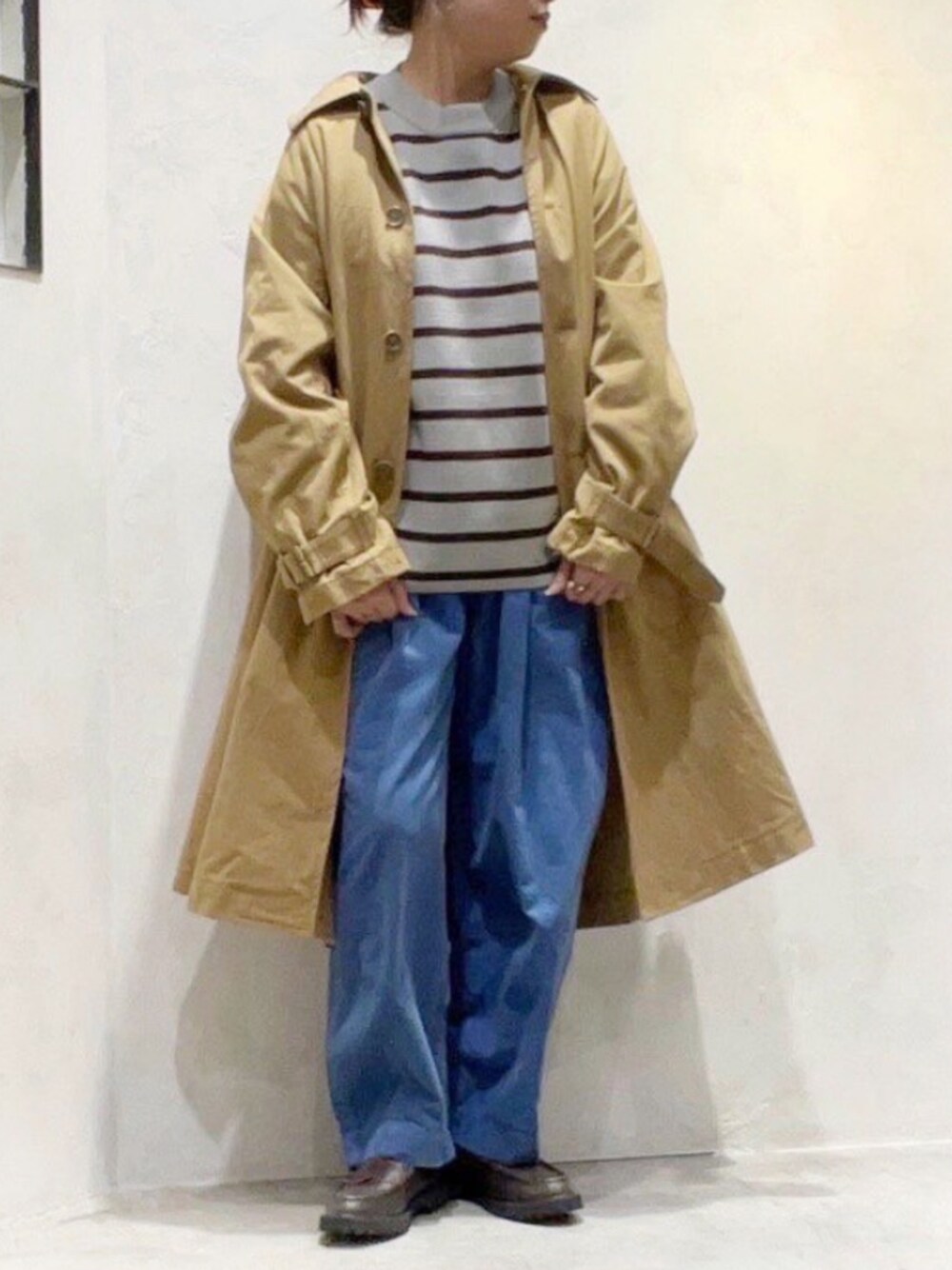 C0753 モーターサイクルコートを使った人気ファッション