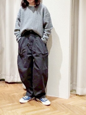 「RNA-N（アールエヌエーエヌ）のアイテム」を使った、RNA MEDIA ZOZOTOWN STAFFさん（レディース・156cm）の冬コーディネート