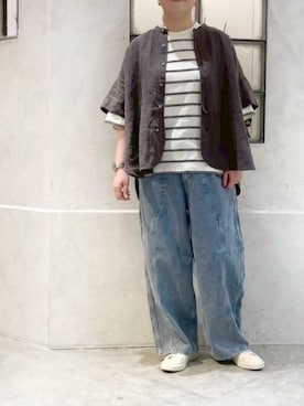 「URCH RNA（アーチ アールエヌエー）のアイテム」を使った、RNA MEDIA ZOZOTOWN STAFFさん（レディース・163cm）の春コーディネート