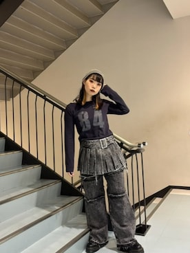 RNA MEDIA ZOZOTOWN STAFFさん（レディース・157cm）の春コーディネート