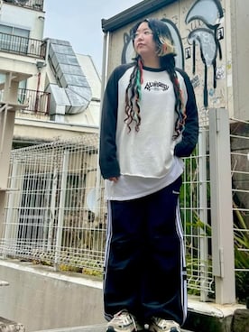 RNA MEDIA ZOZOTOWN STAFFさん（レディース・158cm）の春コーディネート