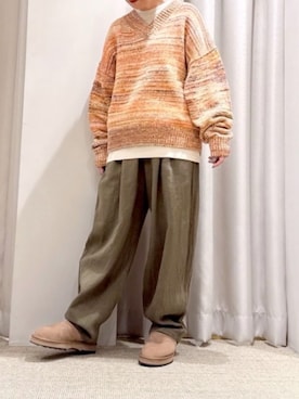 「RNA-N（アールエヌエーエヌ）のアイテム」を使った、RNA MEDIA ZOZOTOWN STAFFさん（レディース・156cm）の冬コーディネート