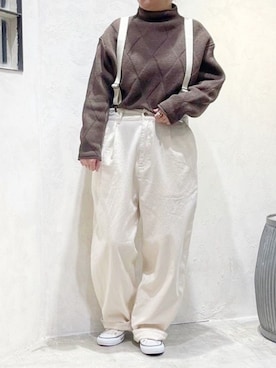 RNA MEDIA ZOZOTOWN STAFFさん（レディース・162cm）の冬コーディネート