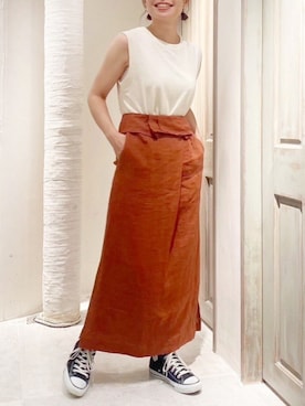 RNA MEDIA ZOZOTOWN STAFFさん（レディース・157cm）の夏コーディネート