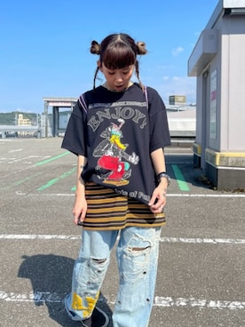 「RNA（アールエヌエー）のアイテム」を使った、RNA MEDIA ZOZOTOWN STAFFさん（レディース・157cm）の夏コーディネート