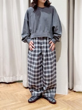 「RNA-N（アールエヌエーエヌ）のアイテム」を使った、RNA MEDIA ZOZOTOWN STAFFさん（レディース・156cm）の冬コーディネート