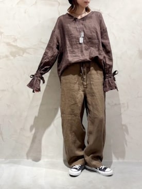 「RNA-N（アールエヌエーエヌ）のアイテム」を使った、RNA MEDIA ZOZOTOWN STAFFさん（レディース・160cm）の春コーディネート