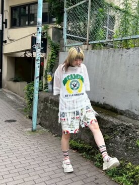 RNA MEDIA ZOZOTOWN STAFFさん（レディース・162cm）の夏コーディネート