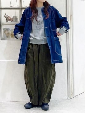 「24AW秋の新作」｜「アイテム（ジャケット/アウター）」を使った、RNA MEDIA ZOZOTOWN STAFFさん（レディース・162cm）の秋コーディネート