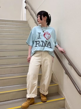 「RNA（アールエヌエー）のアイテム」を使った、RNA MEDIA ZOZOTOWN STAFFさん（レディース・158cm）の夏コーディネート