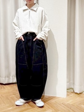 「RNA-N（アールエヌエーエヌ）のアイテム」を使った、RNA MEDIA ZOZOTOWN STAFFさん（レディース・156cm）の冬コーディネート