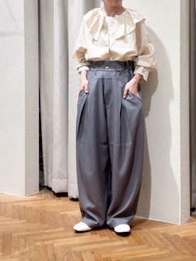 「URCH RNA（アーチ アールエヌエー）のアイテム」を使った、RNA MEDIA ZOZOTOWN STAFFさん（レディース・156cm）の秋コーディネート