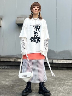 RNA MEDIA ZOZOTOWN STAFFさん（レディース・156cm）の春コーディネート