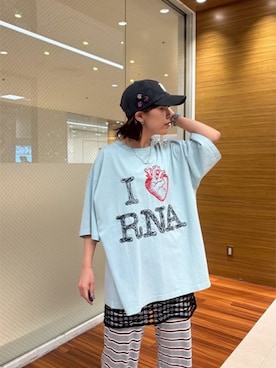 「RNA（アールエヌエー）のアイテム」を使った、RNA MEDIA ZOZOTOWN STAFFさん（レディース・158cm）の夏コーディネート