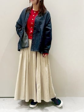 「RNA-N（アールエヌエーエヌ）のアイテム」を使った、RNA MEDIA ZOZOTOWN STAFFさん（レディース・164cm）の冬コーディネート