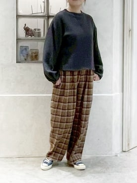 「RNA-N（アールエヌエーエヌ）のアイテム」を使った、RNA MEDIA ZOZOTOWN STAFFさん（レディース・163cm）の冬コーディネート