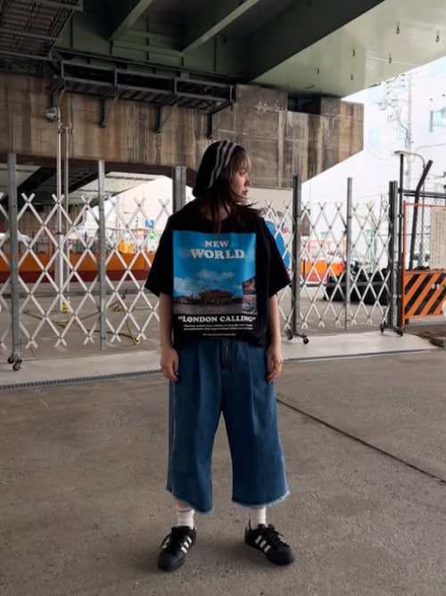 R4346 クロップドラインパンツ　RNA セール】R4346 クロップドラインパンツ（その他パンツ）｜RNA