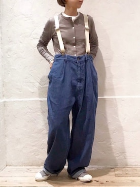 RNA MEDIA ZOZOTOWN STAFFさん（レディース・156cm）の春コーディネート