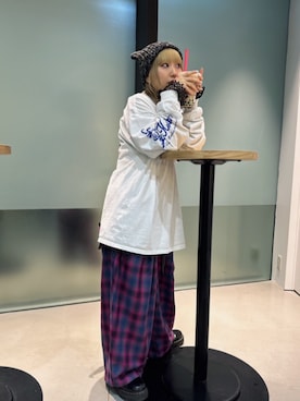 「24AW秋の新作」｜「アイテム（パンツ）」を使った、RNA MEDIA ZOZOTOWN STAFFさん（レディース・151cm）の秋コーディネート
