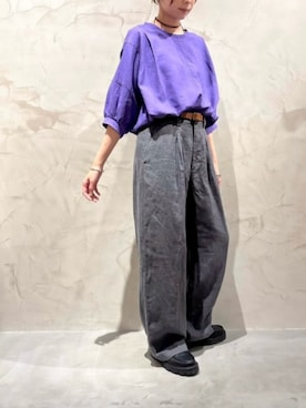 「RNA-N（アールエヌエーエヌ）のアイテム」を使った、RNA MEDIA ZOZOTOWN STAFFさん（レディース・160cm）の夏コーディネート